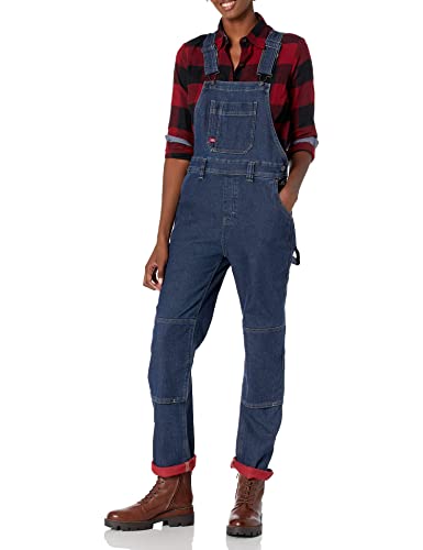 Dickies Damen Warming Temp Iq Denim Lätzchen Overall, medium Stonewash von Dickies