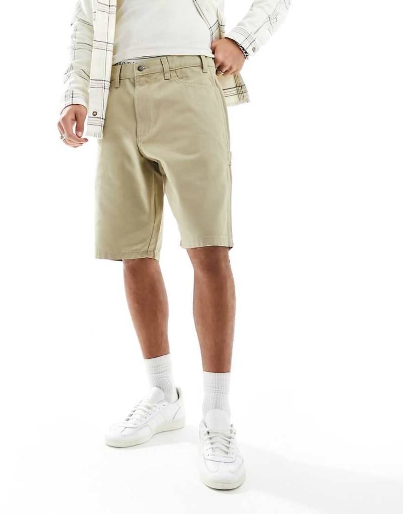 Dickies - Duck Canvas - Shorts aus Leinen in Hellbraun-Neutral von Dickies