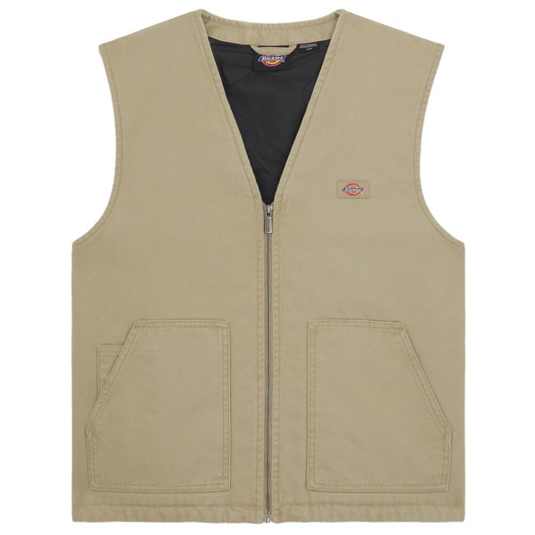 Dickies - Duck Canvas Summer Vest - Freizeitjacke Gr XL beige von Dickies