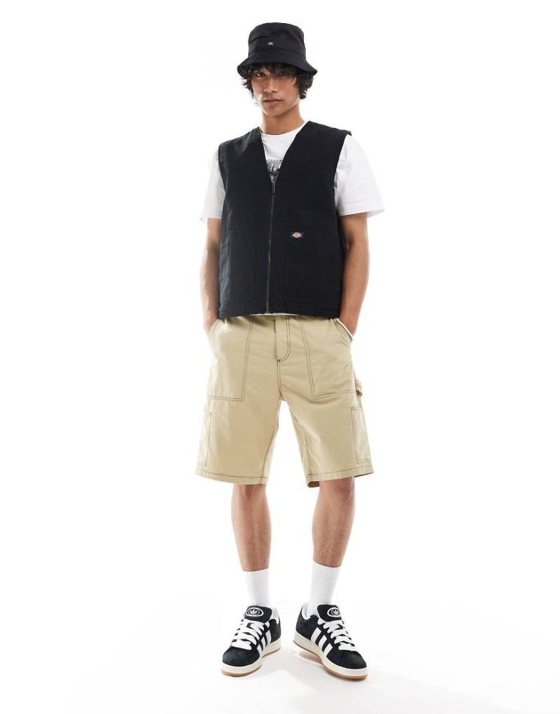 Dickies - Duck - Canvas-Weste in Schwarz von Dickies