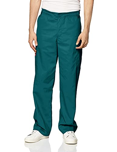 Dickies Herren-Schlupfhose mit 7 Taschen, elastischer Bund mit Knopfverschluss, 81006, Jäger, Mittel von Dickies