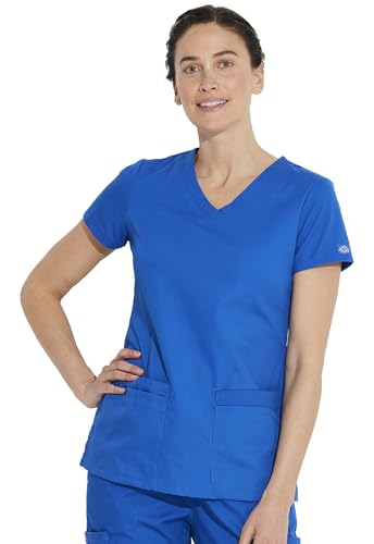 Dickies EDS Signature Damen Schlupfkasack V-Ausschnitt 85906, Königlich (Royal), Mittel von Dickies