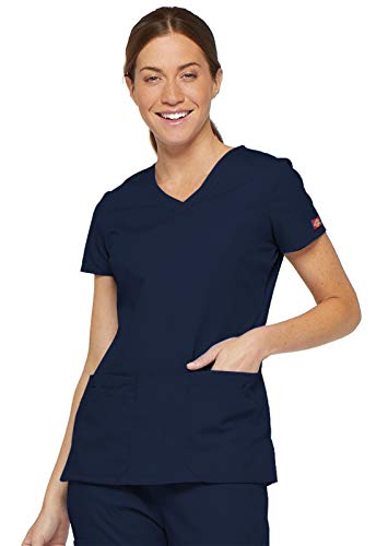 Dickies EDS Signature Damen Schlupfkasack V-Ausschnitt 85906, Marineblau, Klein von Dickies