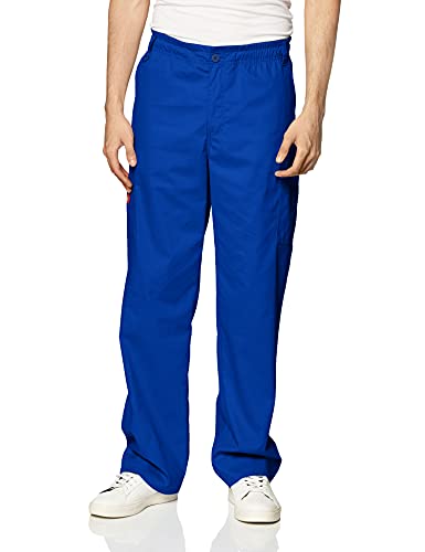 Dickies Herren-Schlupfhose mit 7 Taschen, elastischer Bund mit Knopfverschluss, 81006, Königlich (Royal), X-Groß von Dickies