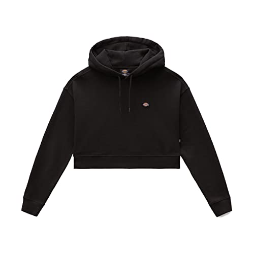 Dickies Felpe Donna Oakport Cropped Hoodie W Blk Dk0a4xjtblk von Dickies