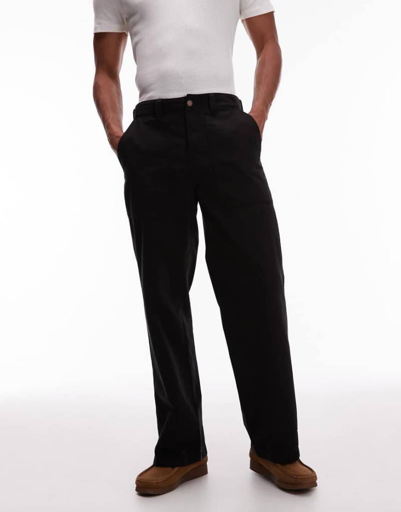 Dickies - Fort Smith - Baggy-Hose aus Canvas in Schwarz von Dickies