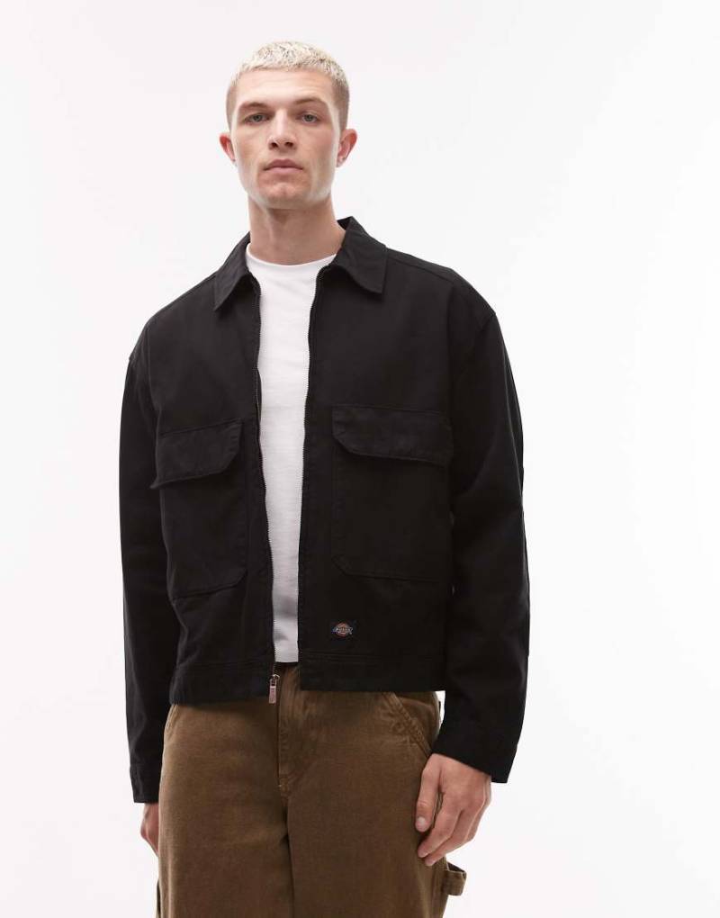 Dickies - Fort Smith - Truckerjacke in Schwarz von Dickies