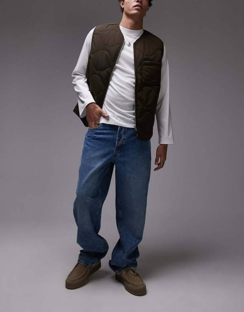 Dickies - Garyville - Denim-Jeans in blauer Rinse-Waschung mit normalem Schnitt und verblasstem Effekt Dickies - Garyville - Denim-Jeans in blauer Rinse-Waschung mit normalem Schnitt und verblasstem Effekt von Dickies