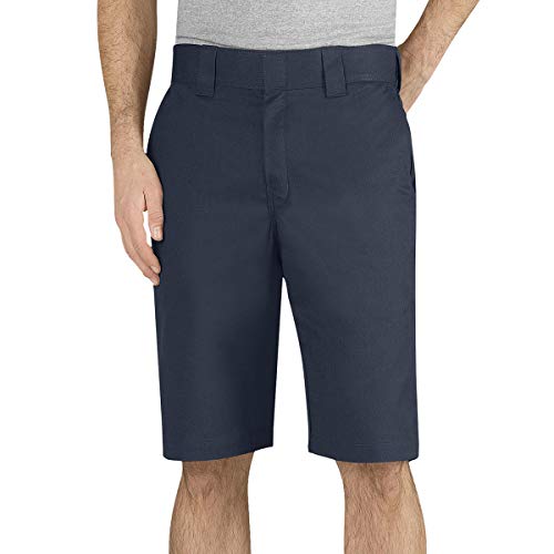 Dickies Herren 11 Inch Regular Fit Stretch Twill Work Short, Dunkelblau, 34 von Dickies