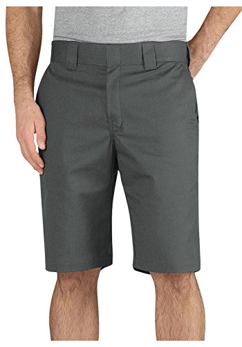 Dickies Herren 11 Inch Regular Fit Stretch Twill Work Short, Gravel Grey, 34 von Dickies