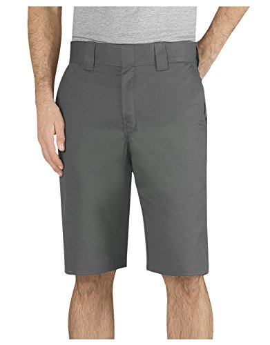 Dickies Herren 11 Inch Regular Fit Stretch Twill Work Short, Gravel Grey, 38 von Dickies