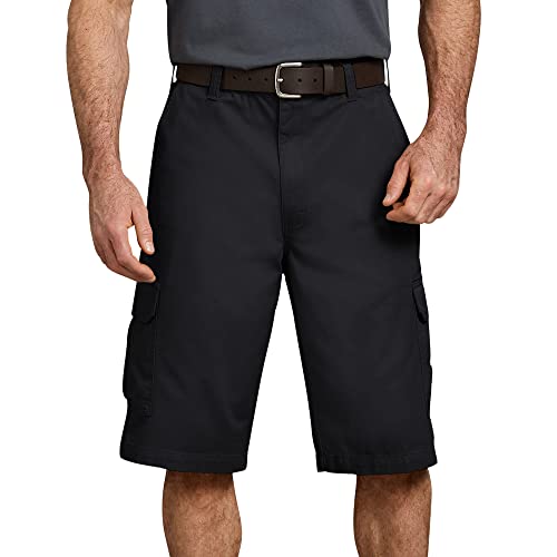Dickies Herren Cargo Twill, Lockere Passform, 33 cm Arbeits-Shorts, Schwarz, 56 von Dickies