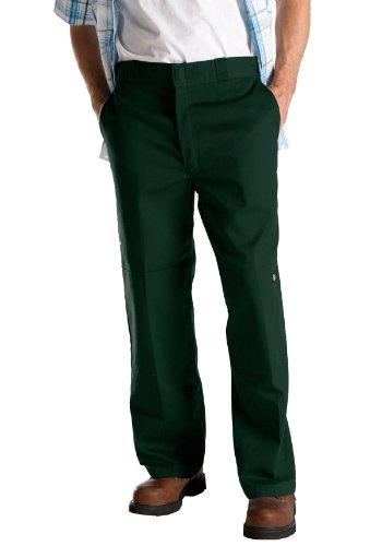 Dickies Herren Arbeitshemd Langarm Button Down Shirts, Hunter Green, XL von Dickies