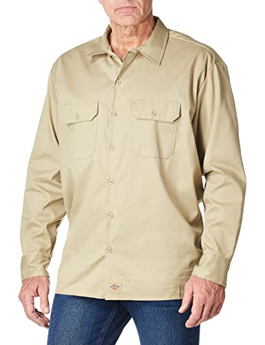 Dickies Herren Big-Tall Langarm Arbeitsshirt, Desert Sand, L von Dickies