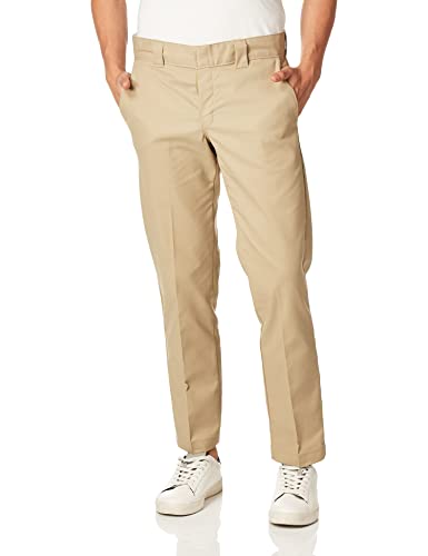 Dickies Herren Arbeitshose Slim Taper Stretch Twill, Desert Sand, 31W / 32L von Dickies