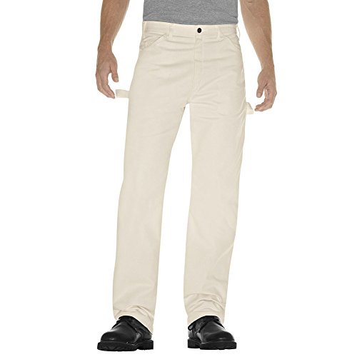 Dickies Herren Relaxed Fit Malerhose Utility Painter De Relajado Porto, Pintor, Com Ajuste, Relaxado, Pantalones, ل الالللللللر الر الل ال ر Pants für Maler Hose, Weiß, 32W / 34L von Dickies