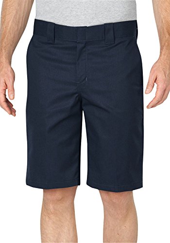 Dickies Herren-Arbeitsshorts, 27,9 cm, lockere Passform, Stretch-Twill, Dunkles Marineblau, 16 von Dickies