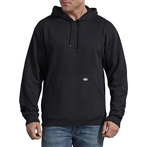 Dickies Herren Big Tall Pullover Hoodie Fleece-Jacke, schwarz, 4X-Large von Dickies