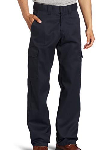 Dickies Herren-Cargo-Arbeitshose mit geradem Schnitt - Blau - 42W / 34L von Dickies