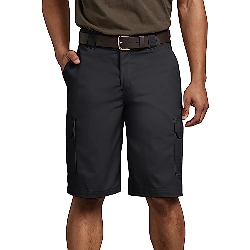 Dickies Herren-Cargo-Shorts, 27,9 cm, Normale Passform, Stretch-Twill, schwarz, 58 von Dickies