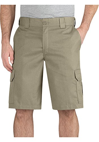 Dickies Herren-Cargo-Shorts, 27,9 cm, Normale Passform, Stretch-Twill, 27,9 cm, Desert Sand, 52 von Dickies