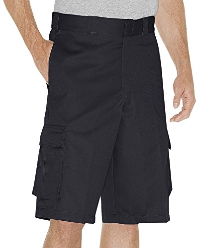 Dickies Herren-Cargo-Shorts, 33 cm, lockere Passform, schwarz, 54 DE von Dickies