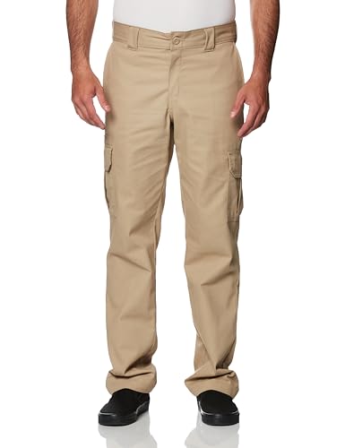 Dickies Herren-Cargohose, Stretch-Twill, Normale Stretch-Motiv, gerade, Wüstensand, 30W / 32L von Dickies