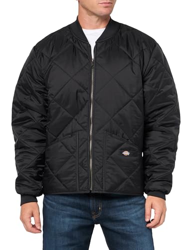Dickies Herren Diamond Quilted Jacket Jacke, Schwarz, L von Dickies