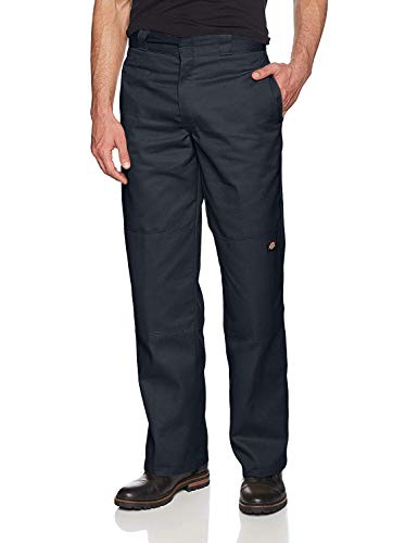 Dickies Herren Doppelknie, 100 Polyester, 1000%%% Baumwolle, Calça de Trabalho لر ال ل لل ل الل اللللل بل Große Lockerer Passform Arbeitshose, Grau (Charcoal Grey Ch), 50W / 32L von Dickies