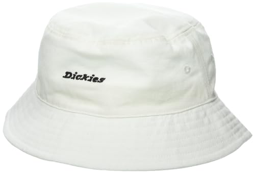 Dickies Herren Fischerhut aus Segeltuch mit Script-Logo Schlapphut, Weiss/opulenter Garten, Einheitsgröße von Dickies