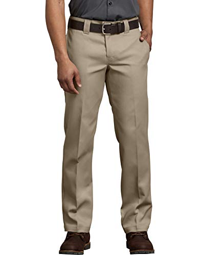 Dickies Herren Flex Arbeitshose Slim Straight Fit Hose, Desert Sand, 32W / 34L von Dickies