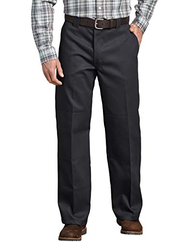 Dickies Herren Flex Double Knee Work Pant Loose Straight Fit Big Unterhose, schwarz, 46W / 30L von Dickies