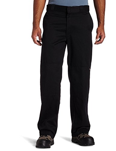 Dickies Herren Flex Double Knee Work Pant Loose Straight Fit Big Unterhose, schwarz, 48W / 32L von Dickies