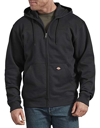 Dickies Herren Hoodie mit durchgehendem Reißverschluss Fleece-Jacke, Dunkles Erika, Medium von Dickies