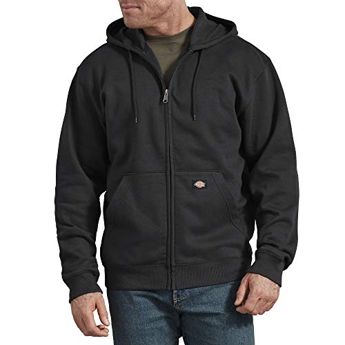 Dickies Herren Hoodie mit durchgehendem Reißverschluss Fleece-Jacke, Dunkles Erika, X-Large von Dickies