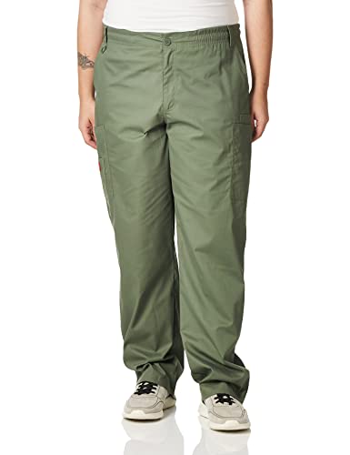 Dickies Herren Hose mit Reißverschluss, zum Überziehen Medizinische Schlupfhose, Oliv/Blatt für Mich (Leaf It to Me), XX-Large Groß von Dickies