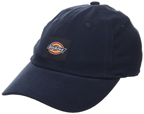 Dickies Herren Washed Canvas Cap Baseballkappe, Dunkles Marineblau, Einheitsgröße von Dickies