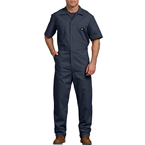 Dickies Herren Kurzarm Overall, Dunkles Marineblau, Medium Kurz von Dickies