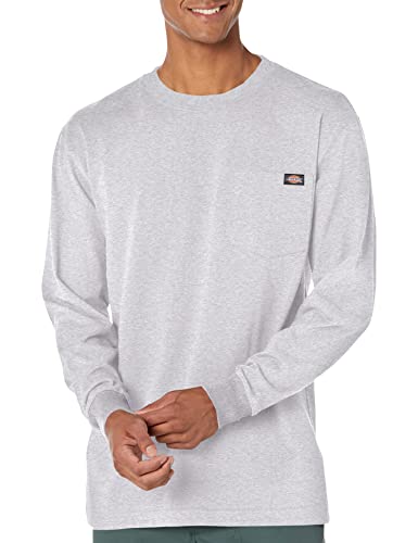 Dickies Herren Langarm Heavyweight Crew Neck Big and Tall, Aschgrau, Large Hoch von Dickies