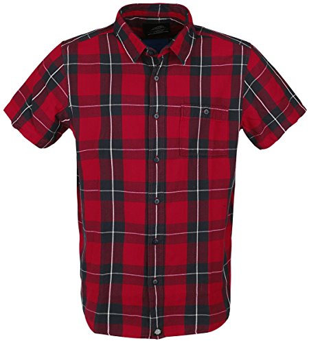 Dickies Herren Lockesburg Freizeithemd, Rot (Red), Small von Dickies