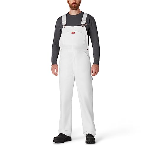 Dickies Herren Maler-Lätzchen Overall - Weiß - 32W x 32L von Dickies