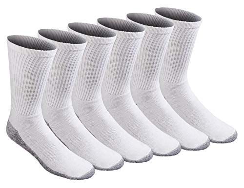 Dickies Herren Multi-Pack Stain Resister Quarter Lssige Socken, Weiß (6 Paar), L (6er von Dickies