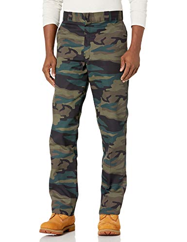 Dickies Herren Original 874 Arbeitshose, Hunter Green Camo, 36 W / 32 L von Dickies