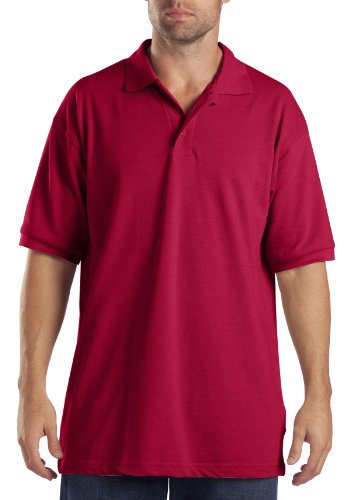 Dickies Herren Poloshirt Big Short Sleeve Pique XXL, English Red, XXL von Dickies