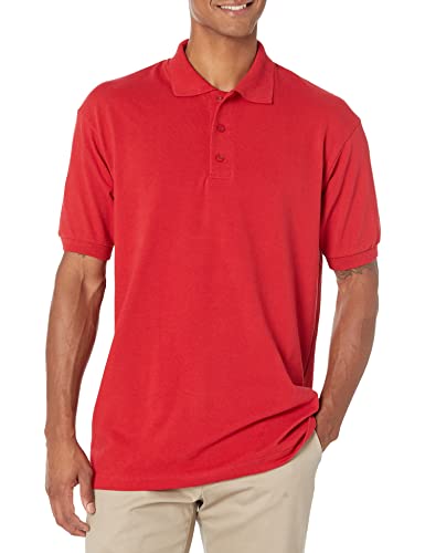 Dickies Herren Poloshirt Kurzarm Pique, English Red, X-Groß von Dickies