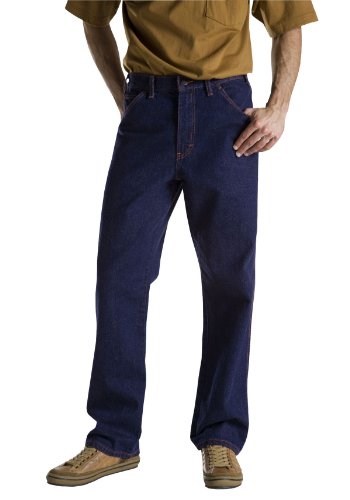 Dickies, Herren, Denim-Jeans, regular, mit 5 Taschen, GESPÜLT INDISCHBLAU, 36W / 32L von Dickies