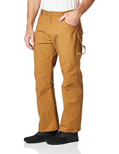 Dickies Herren Lockere Gerade Passform, Leichte Carpenter-Jeans Arbeitshose, Brown Duck V1, 34W / 34L von Dickies