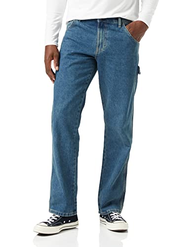 Dickies Carpenter Jeans für Herren, lockere Passform, gerader Schnitt, 42W / 30L von Dickies