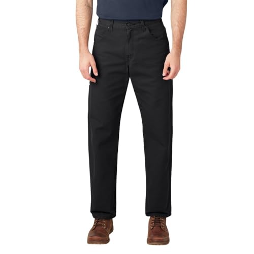 Dickies Herren Rlxdfit Duck Jeans, Rinsed Black RBK, 33W / 32L von Dickies