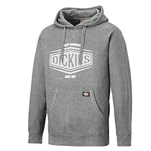 Dickies Herren Rockfield Hoodie (BCI) Hooded Sweatshirt, Grey Melange, S von Dickies